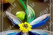 آموزش ملیله کاغذی (Quilling)